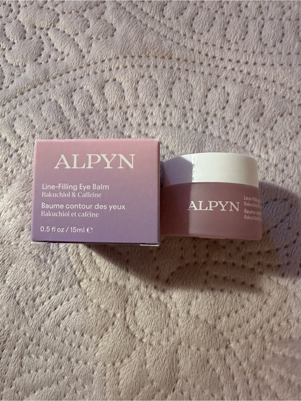 ALPYN Line-Filling Eye Balm with Bakuchiol & Caffeine BNIB